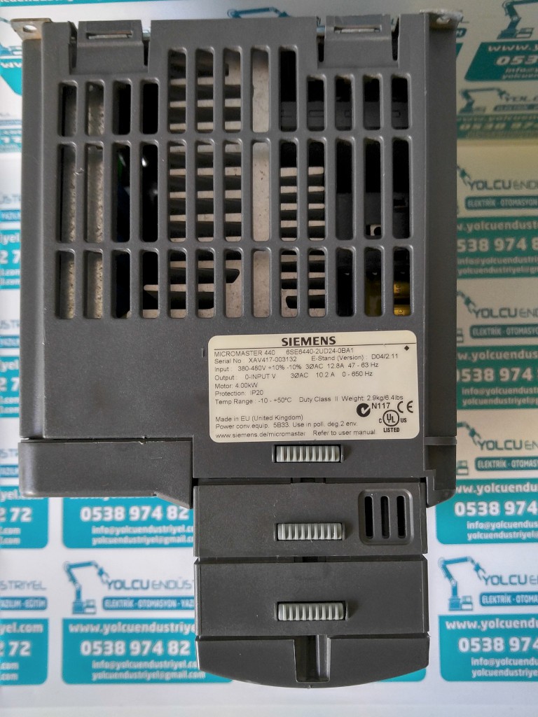 新品SIEMENS シーメンス インバータ 6SE6440-2UD24-0BA1 MM440 480V